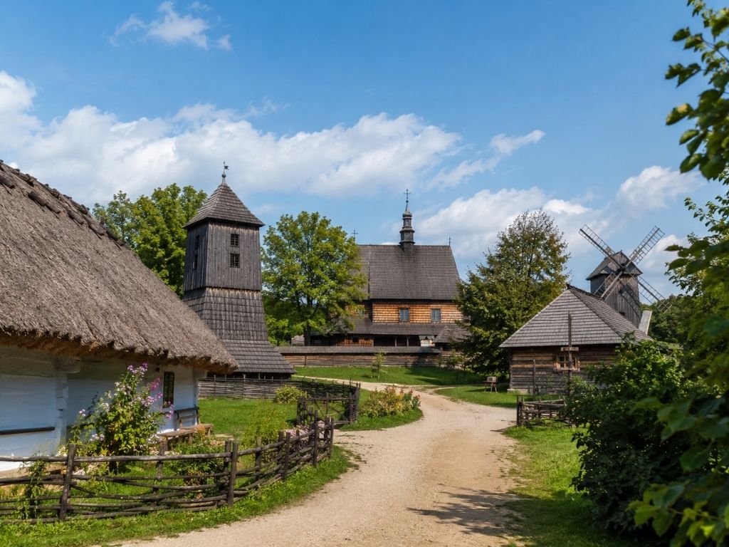 Skansen w Tokarni